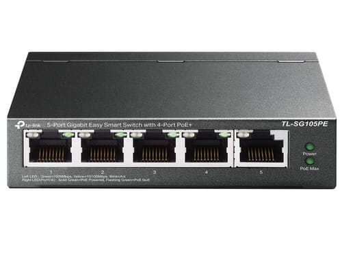 TP-Link TL-SG105PE 5 Port Gigabit PoE Switch