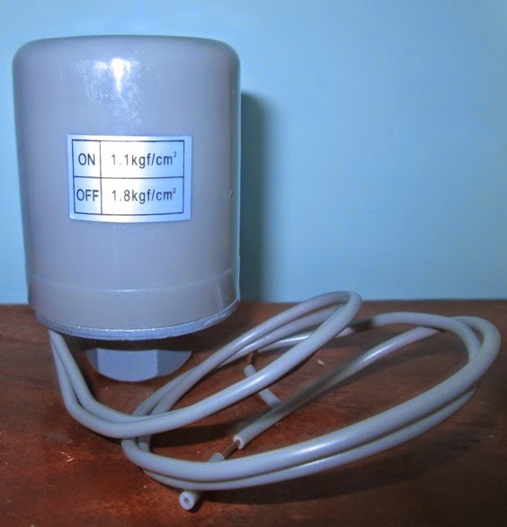 Modifikasi Mesin  Pompa  Air  menjadi Otomatis Pasang Kabel 