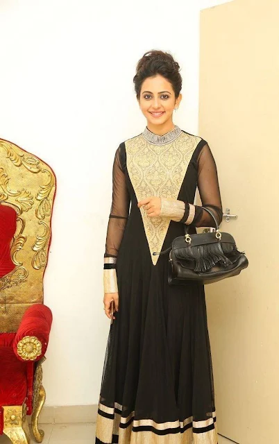 Rakul Preet Singh Stills At Harinath Wedding Reception