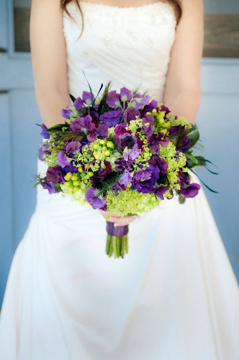 Stunning peacock bridal bouquet anemone bridal bouquet san diego bridal