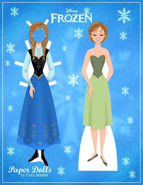 Disney Princess paper dolls filmprincesses.filminspector.com