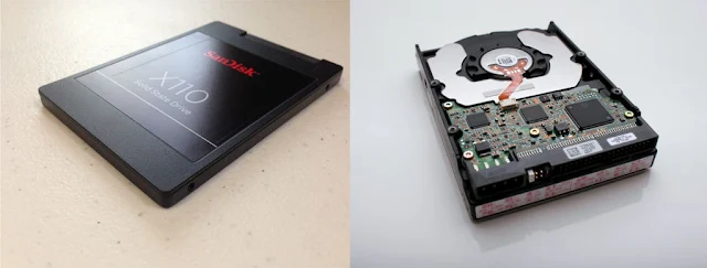 Melihat Perbedaan Harddisk SSD Dan HDD