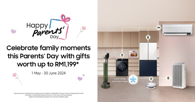 Cherish Family Moments with Samsung's Home Appliances 2024 Parents Day Deal