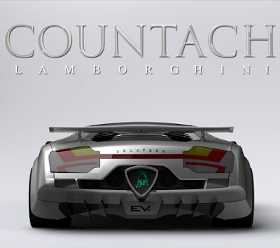 Lamborghini Countach EV Concept