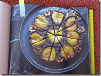 sticky pear upside down cake3