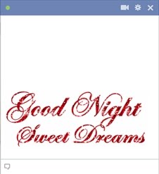 Good Night Sweet Dreams Emoticon