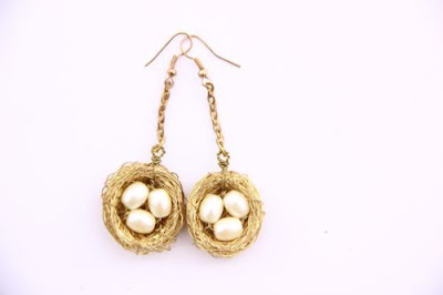 Three eggs in the Nest Earrings Jewellery Wholesale Suppliers