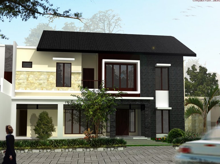 44 Model  Atap  Rumah  Minimalis  2  Lantai  Rumahku Unik