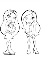 Bratz Coloring Pages