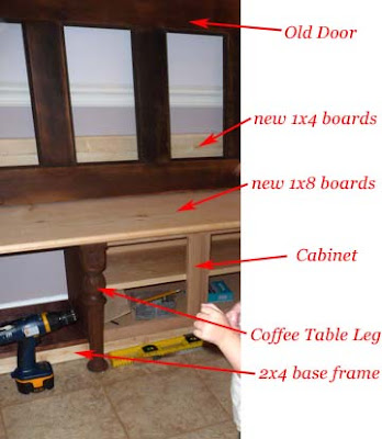storage bench with coat rack plans
