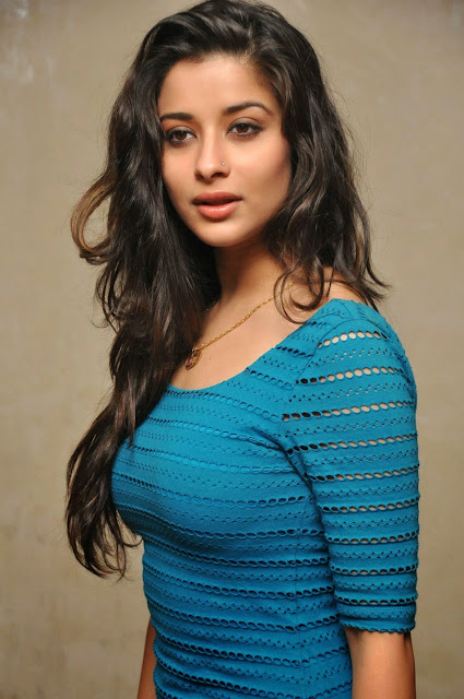 South Actress Madhurima Hot Pictures in Blue Dress