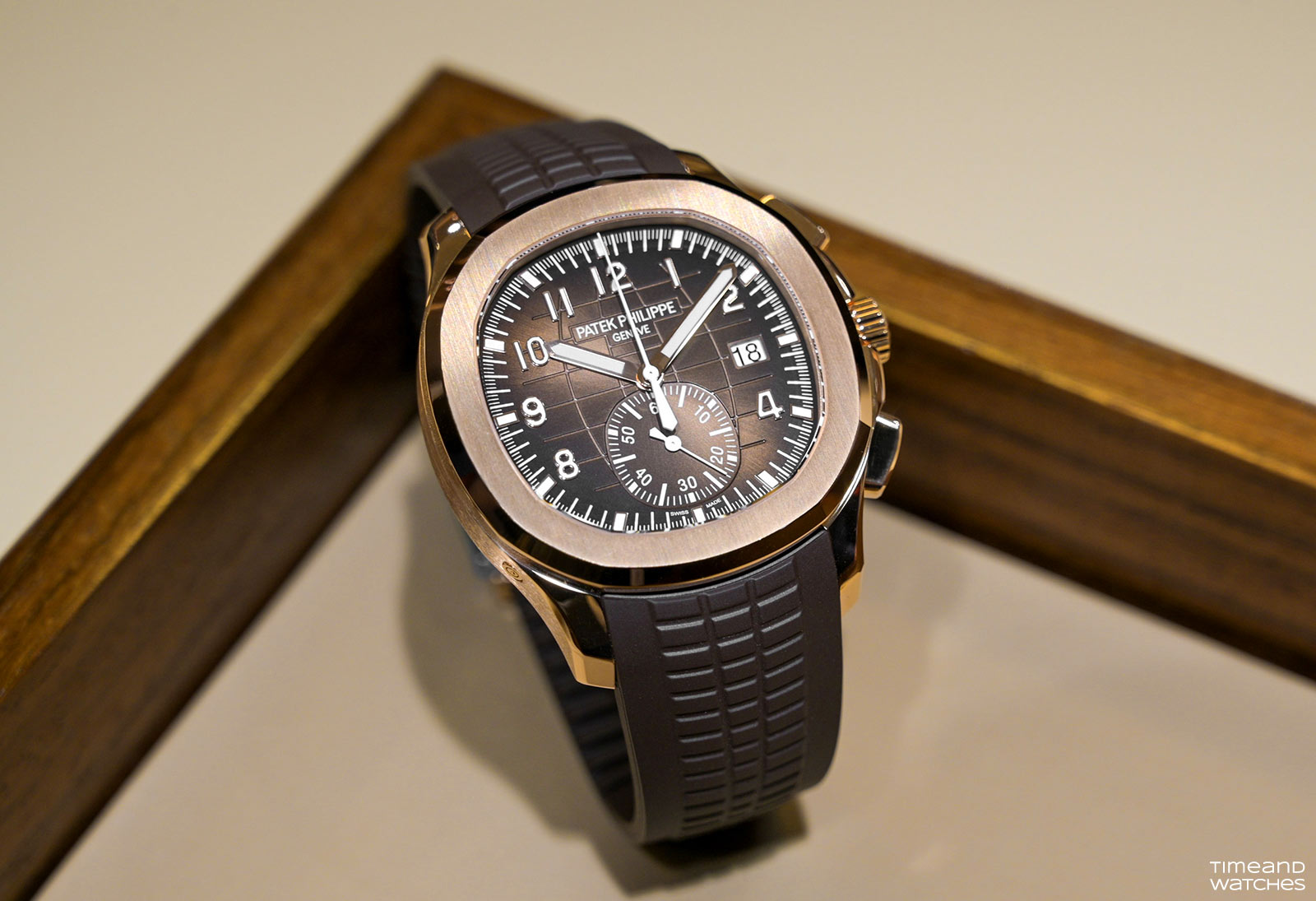 Patek Philippe - Ref. 5968R-001 Aquanaut Chronograph | Flipboard