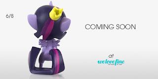 WeLoveFine Twilight Sparkle Vinyl Figure Teaser