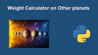 Weight calculator