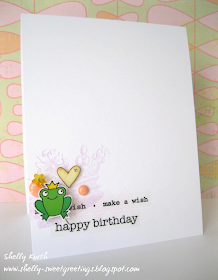 SRM Stickers Blog - Stamps & Stickers by Shelly - #card #birthday #stamped #stickers, #CAS