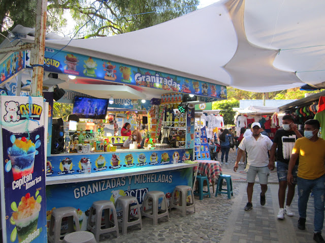 Granizada booth in Panajachel