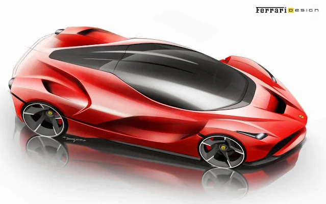 Ferrari La Ferrari Sketch / AutosMk