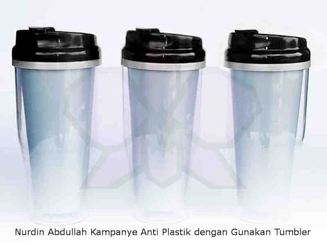 Nurdin Abdullah Kampanye Anti Plastik dengan Gunakan Tumbler