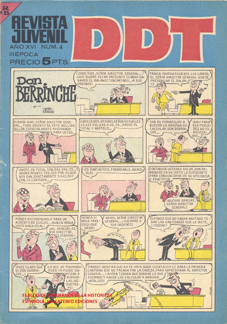 DDT nº4 (3ª época). Editorial Bruguera, 1967