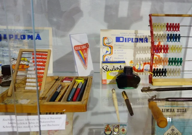 student ink, vintage communist school supplies