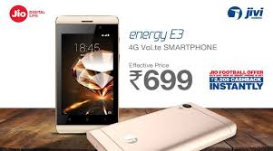 Reliance Jio's Energy E3 4G Mobile at Rs 699 - More details here