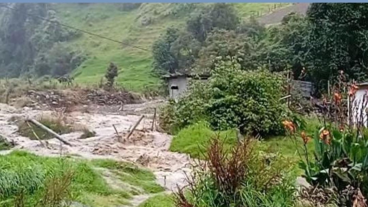 Fuertes lluvias han causado destrozos en el estado Mérida