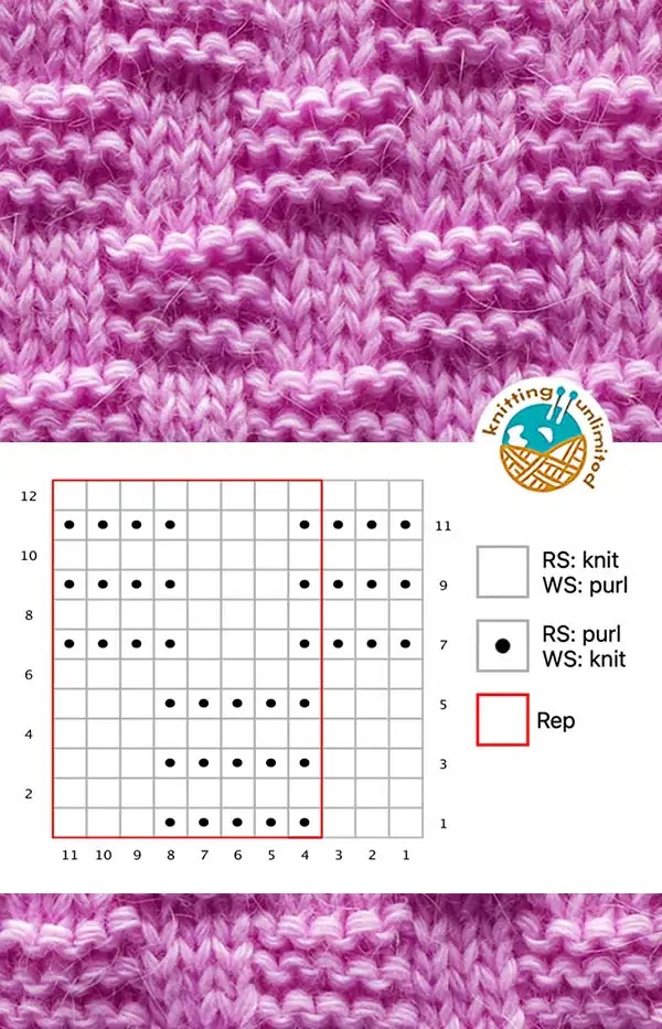 The Basketweave stitch is a classic stitch in knitting that is both easy to learn and visually appealing.