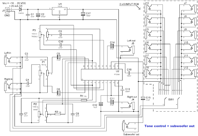 tone control subwoofer