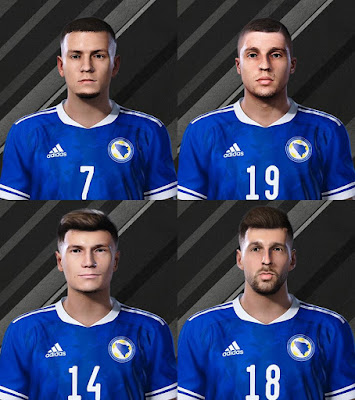 PES 2020 Facepack Bosnia NT by Raden