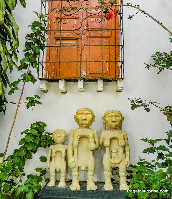 Casa-museu Luiz Roberto Acosta em Villa de Leyva na Colômbia