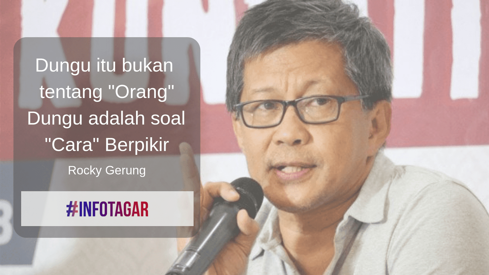 Kata Kata Rocky Gerung Tentang Wanita Status Baper Terkini