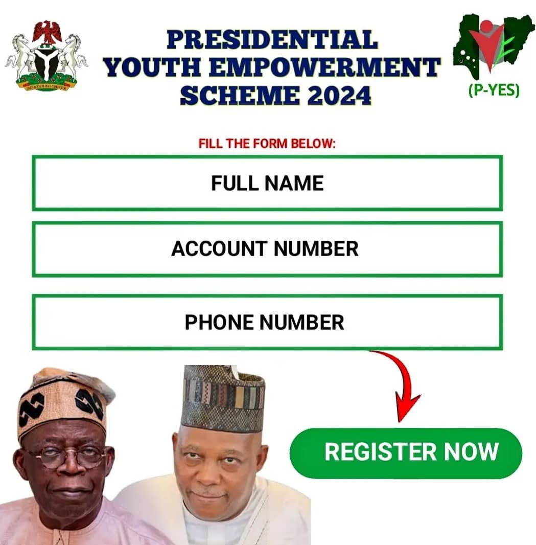 FEDERAL GOVERNMENT OFFERED ₦500,000 EACH TO YOUTH AND SMALL BUSINESS ENTERPRISE.....NO REFUND NEEDED