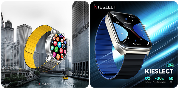 Kieslect-smartwatches-Ks2-Kr2