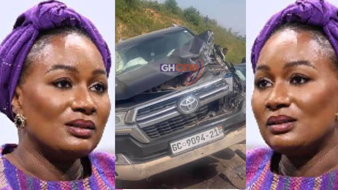Clear Video Of Samira Bawumia Acc!d£nt, One Confirmed De@d, Many Injúr£d