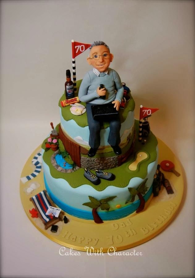 elenasprinciples: 70th birthday cakes ideas all over the world