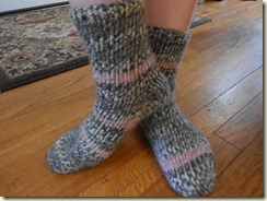 My first knitted socks