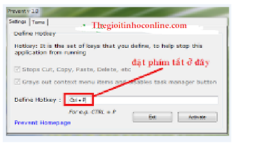  KHÓA CHỨC NĂNG DELETE, COPY VÀ CUT TRONG WINDOWS