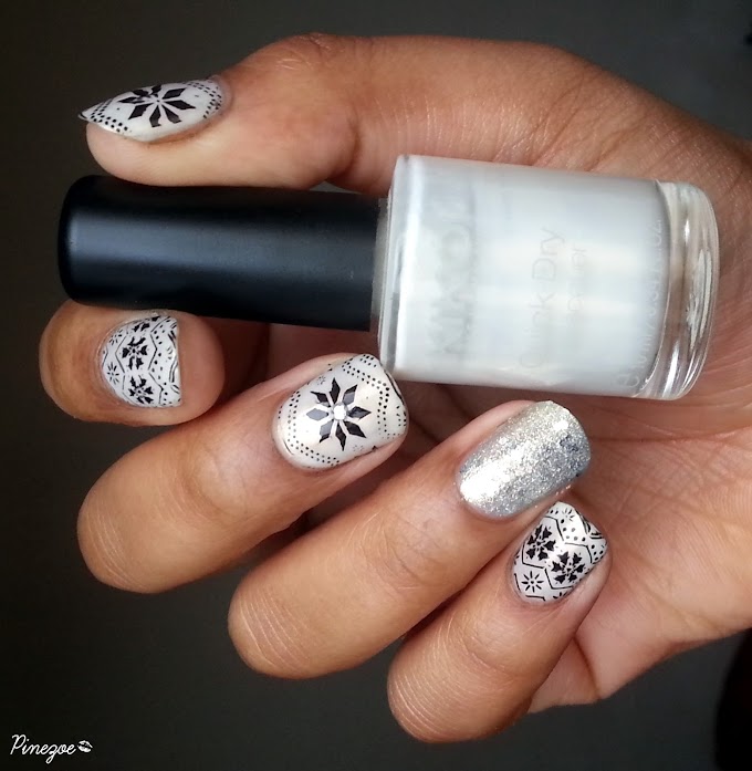 Sweater nail art // Mes ongles-pull!