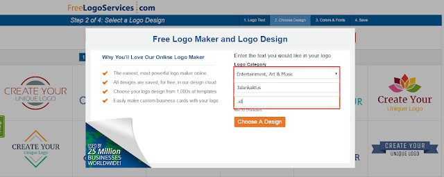 Cara Membuat Logo Header Blog Secara Online