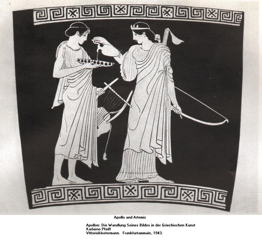 Myth Series: Artemis + Apollo by `Aegis-Strife on deviantART