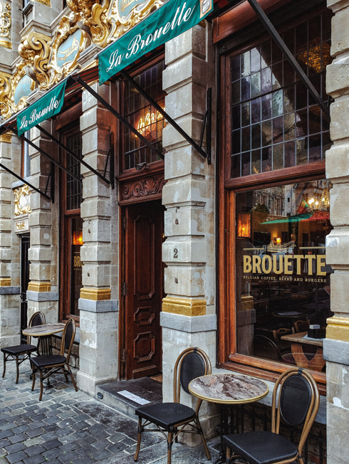 Brouette Brussels Belgian Waffles Grand Place