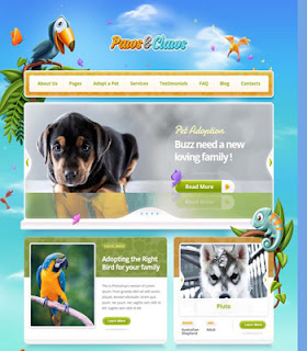 Paws & Claws - Pet WordPress Theme 