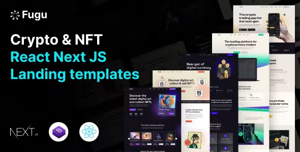 Best NFT & Crypto React Next JS Template