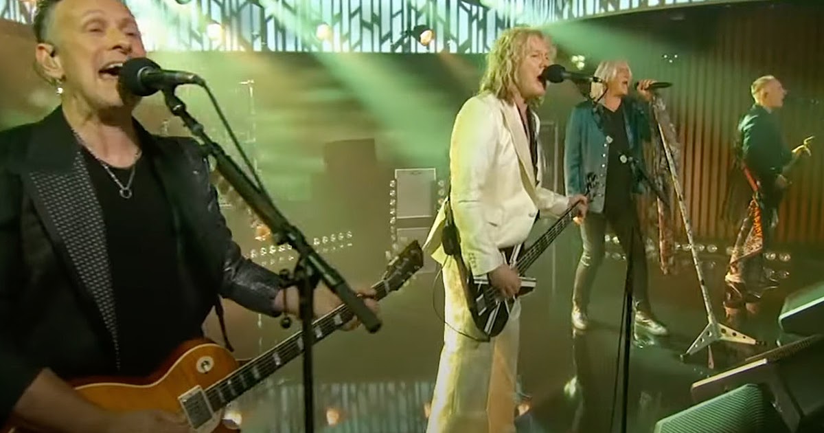 Confira performance do Def Leppard no 'Jimmy Kimmel Live!'