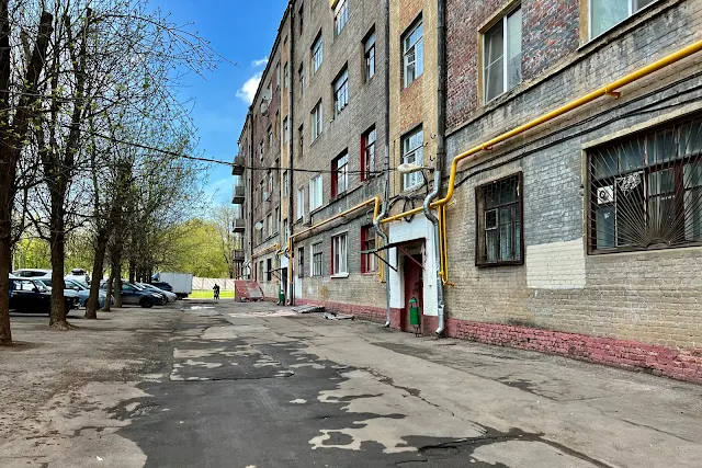 Старопетровский проезд, 6-й Новоподмосковный переулок, дворы, жилой дом 1931 года постройки