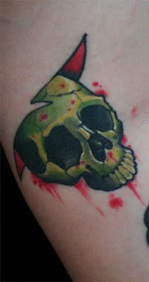 Skull tattoo