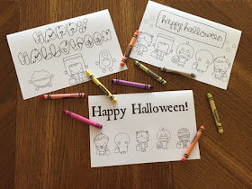 cute printable Halloween cards