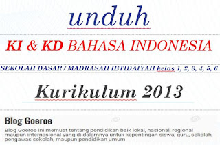  PERATURAN MENTERI PENDIDIKAN DAN KEBUDAYAAN UNDUH KI DAN KD BAHASA INDONESIA KELAS 1, 2, 3, 4, 5, 6 SD/MI KURIKULUM 2013 SESUAI PERMENDIKBUD NOMOR 24 TAHUN 2020