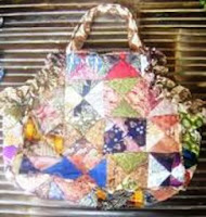 MEMBUAT KERAJINAN TAS CANTIK DARI KAIN  PERCA  TIPS DAUR  