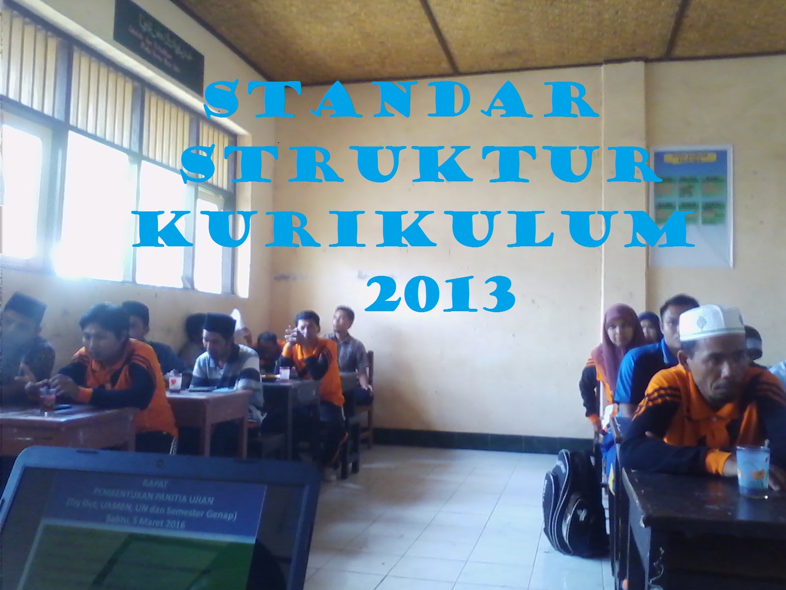 Standar Struktur Kurikulum 2013 Sesuai KMA Nomer 103 tahun 2015